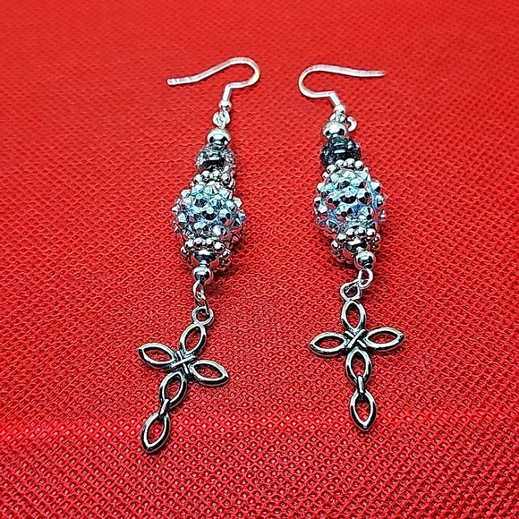 CrossRoads Collection 92.5 SS Post Earrings - Picture 2 of 2